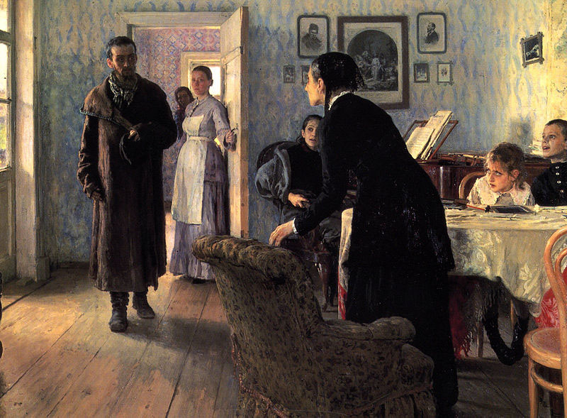 Ilya Repin Oil on canvas painting by Ilya Repin,